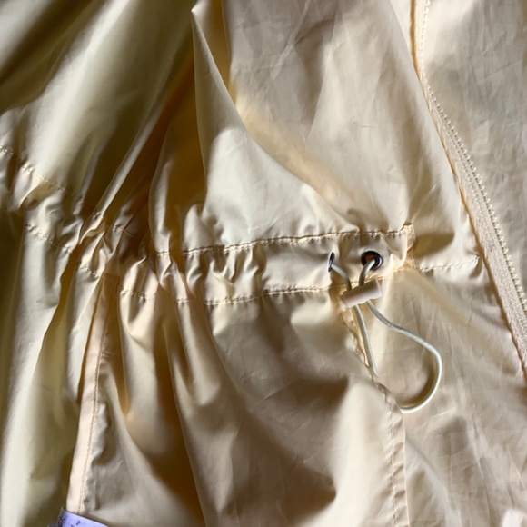 J. Crew Mercantile Yellow Windbreaker Hooded Jacket - Size Small - Picture 7 of 7
